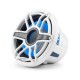 JL AUDIO M6-10IB-S-GwGw-i-4 10" Marine Subwoofer Driver, White Sport Grille with RGB LED Lighting